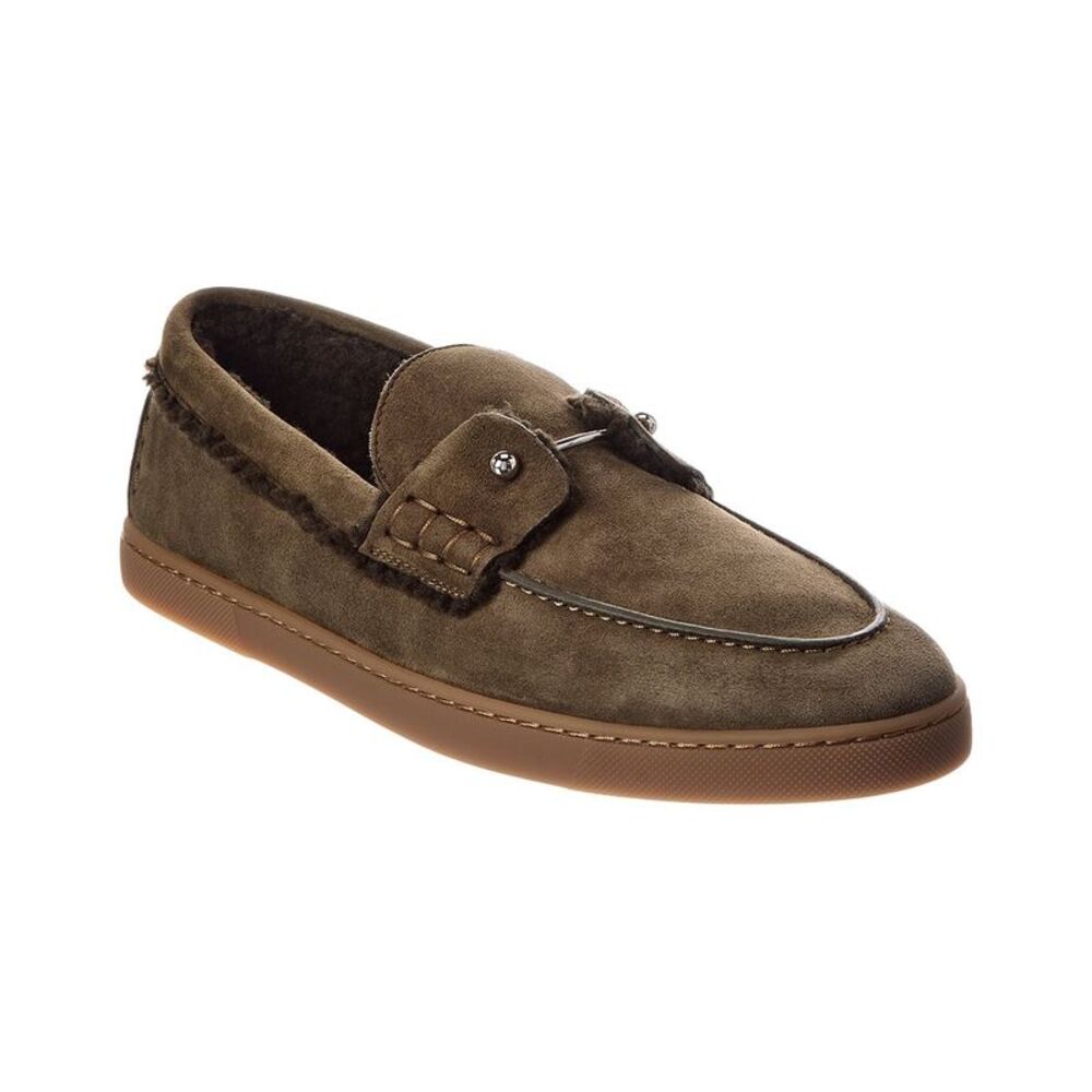 Christian Louboutin Chambeliboat Suede Boat Shoe
